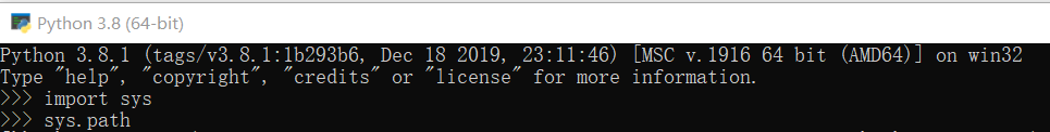 输入这两行代码，直接就可以获得Python的安装路径
